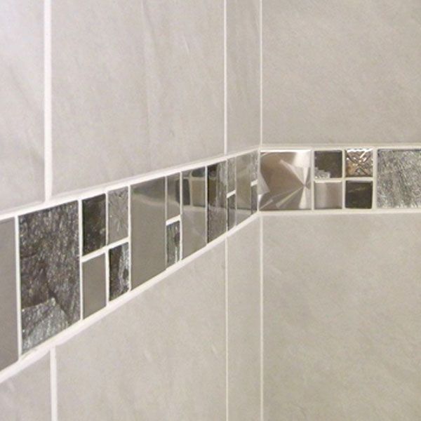 Bathroom Tiles 21st Century, Where To Put Border Tiles In Bathroom
